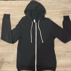Men’s full zip hooded sweat jacket